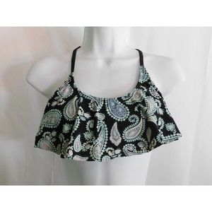 Arizona Swim Top Multi Colored Print Size Small